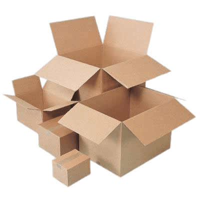 Cardboard Carton PNG Transparent Image