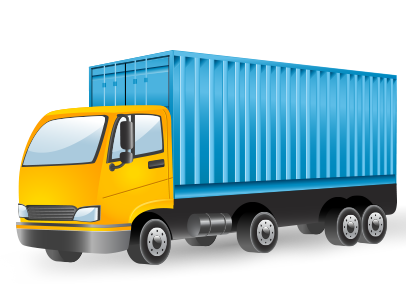 Camion cargo PNG image de haute qualité