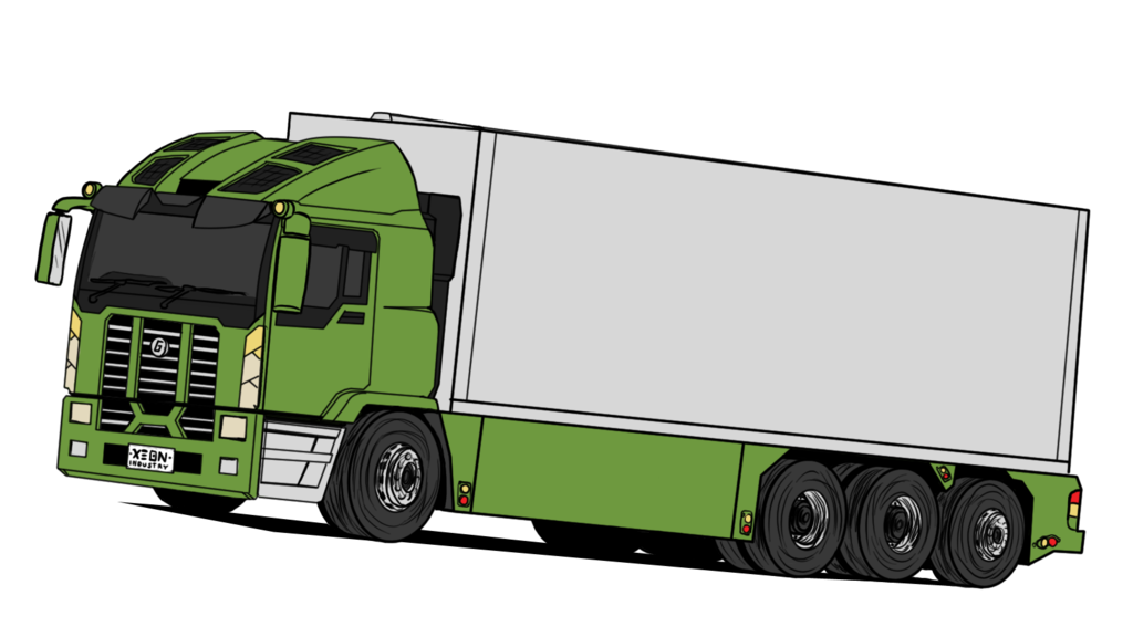 Cargo Truck PNG Picture