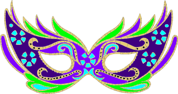 Fondo de imagen PNG de la máscara de carnaval