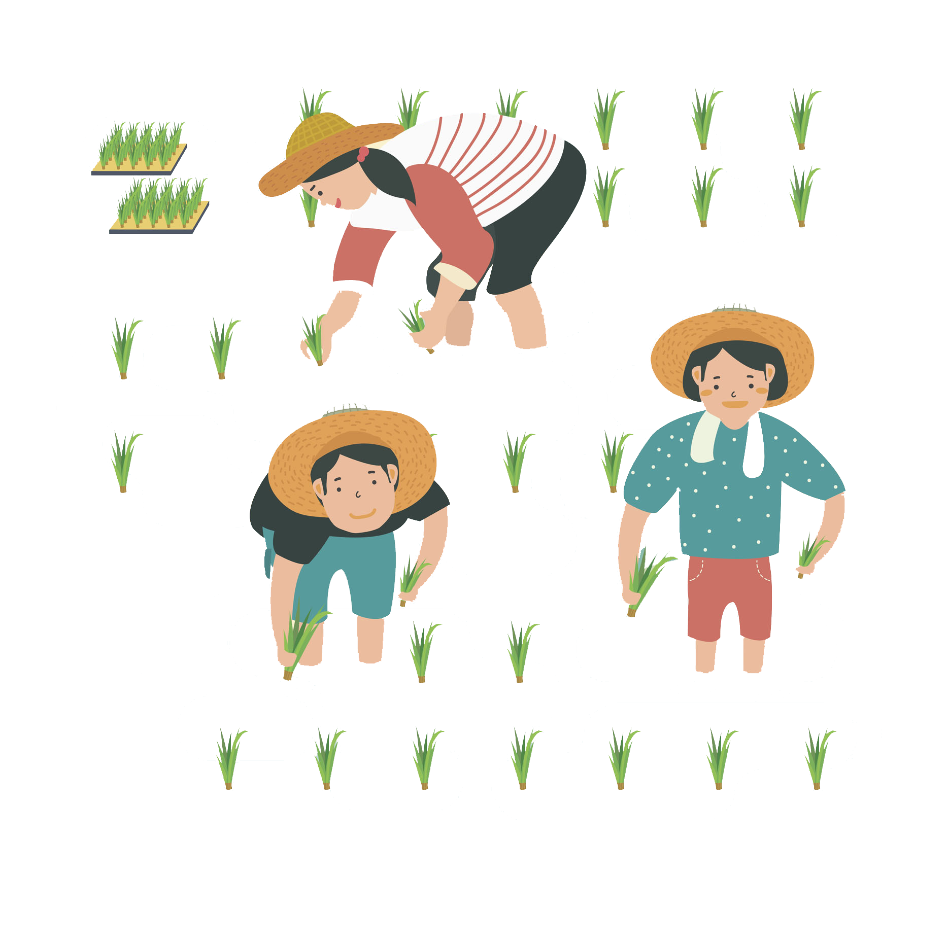 Cartoon Farmer PNG Picture