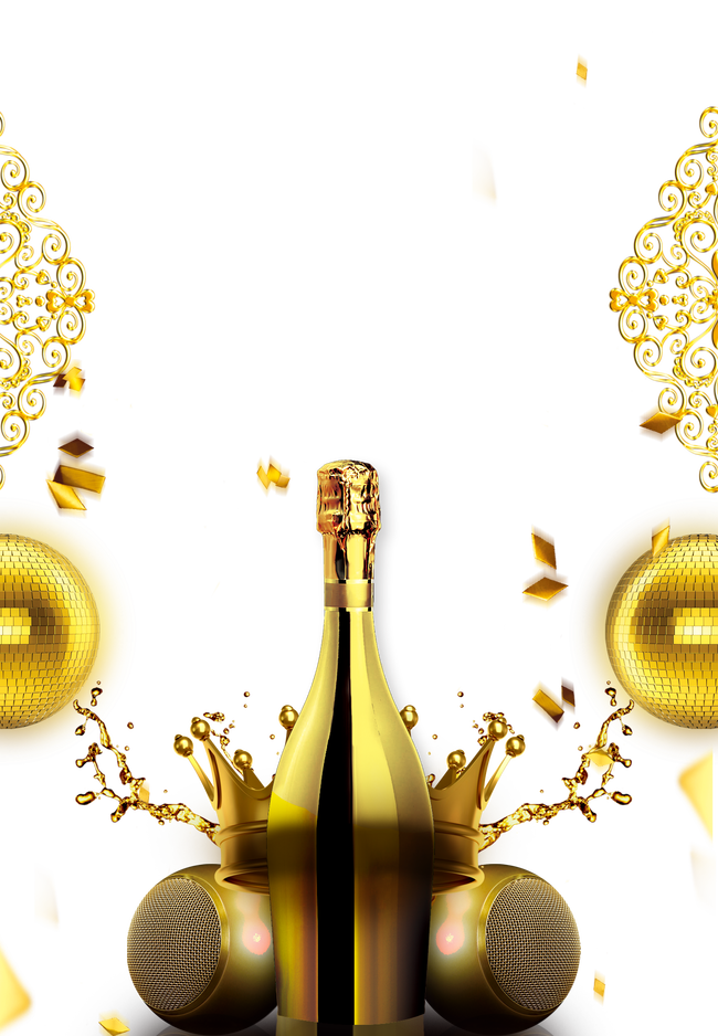 Champagne Bottle Download Transparent PNG Image