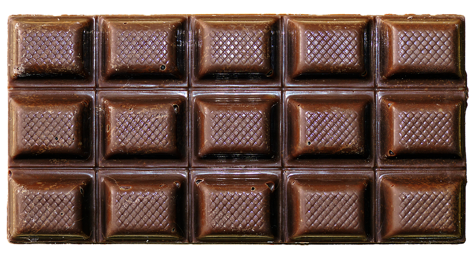 Chocoladereep PNG achtergrondafbeelding