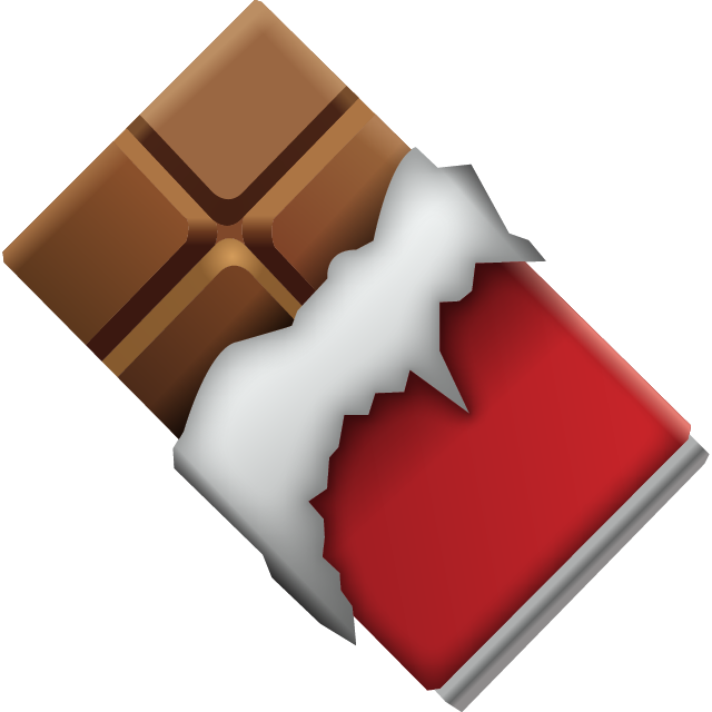 Barra de chocolate PNG imagen Transparente