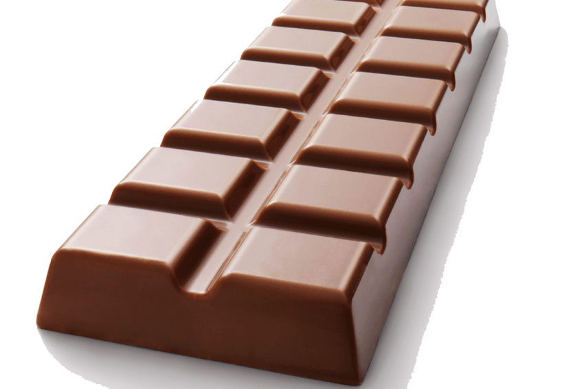 Barra de chocolate Fondo Transparente PNG