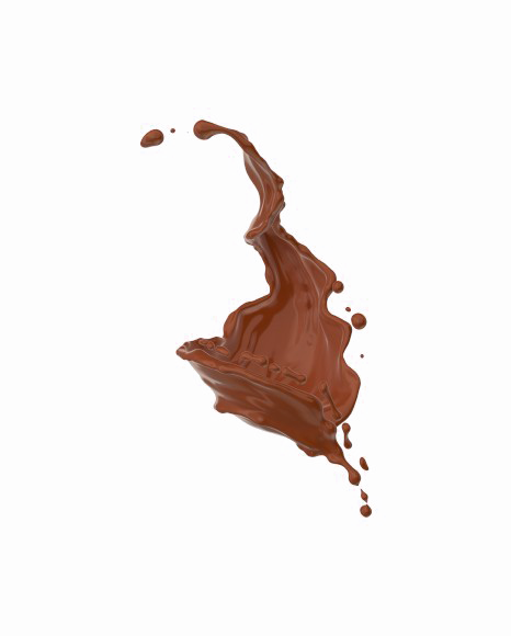 Fondo de imagen PNG de Splash de chocolate