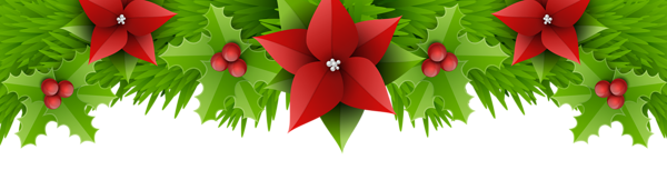 Christmas Border PNG Image with Transparent Background