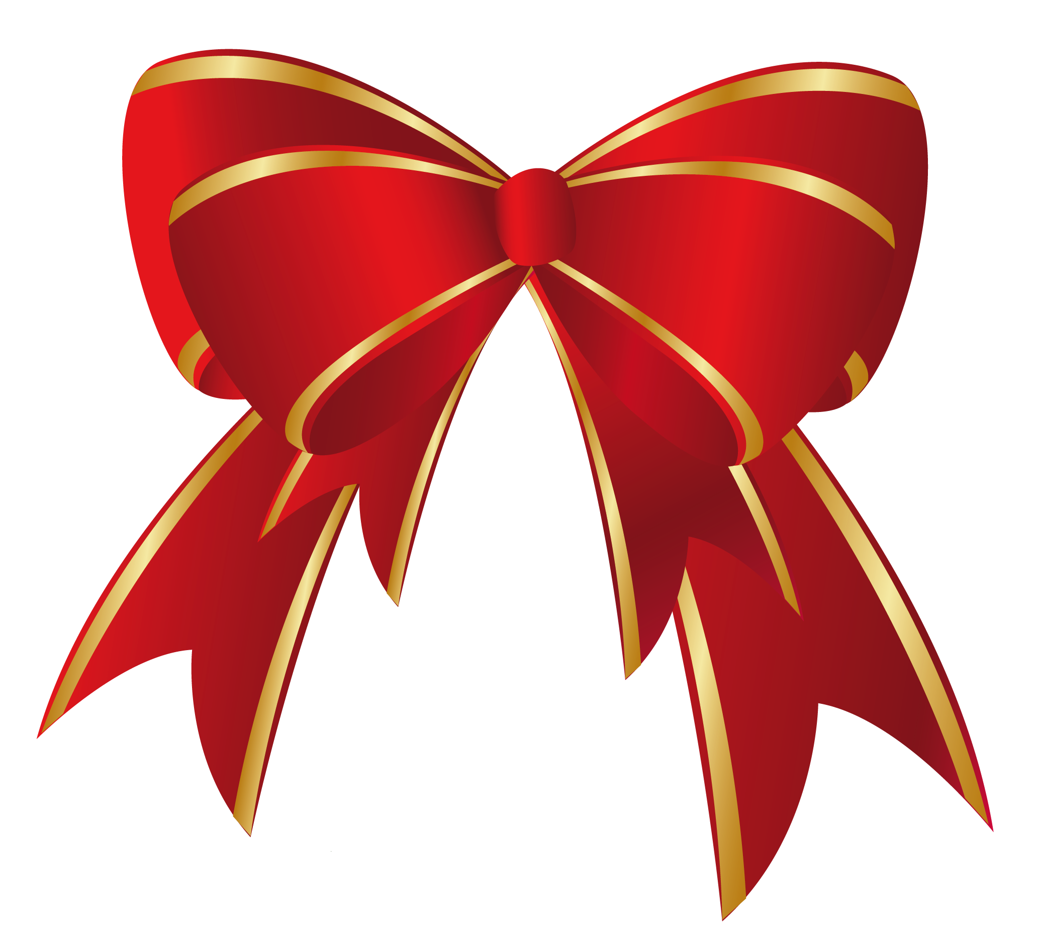 Christmas Bow Transparent Image