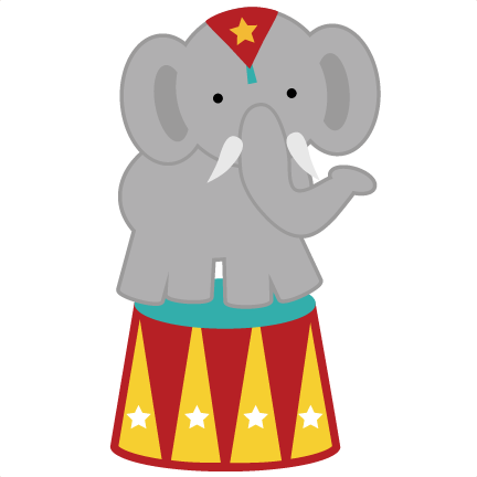 Circus Animals PNG Background Image