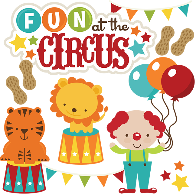 Circus Animals PNG Image Background