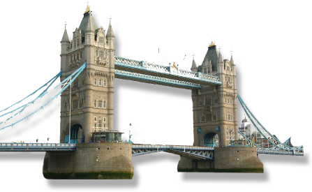 City bridge PNG latar belakang Gambar