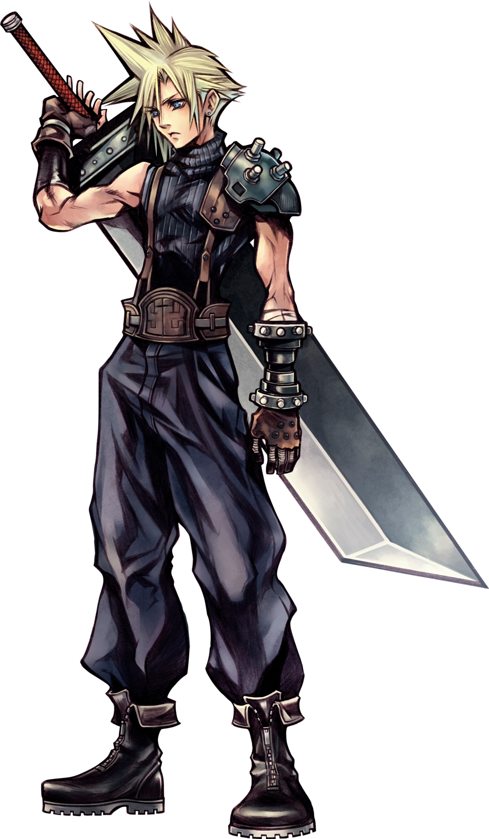 Cloud Strife Free PNG Image