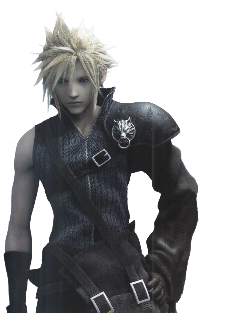 Cloud Strife PNG High-Quality Image