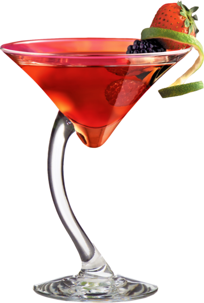 Cocktail glas PNG foto