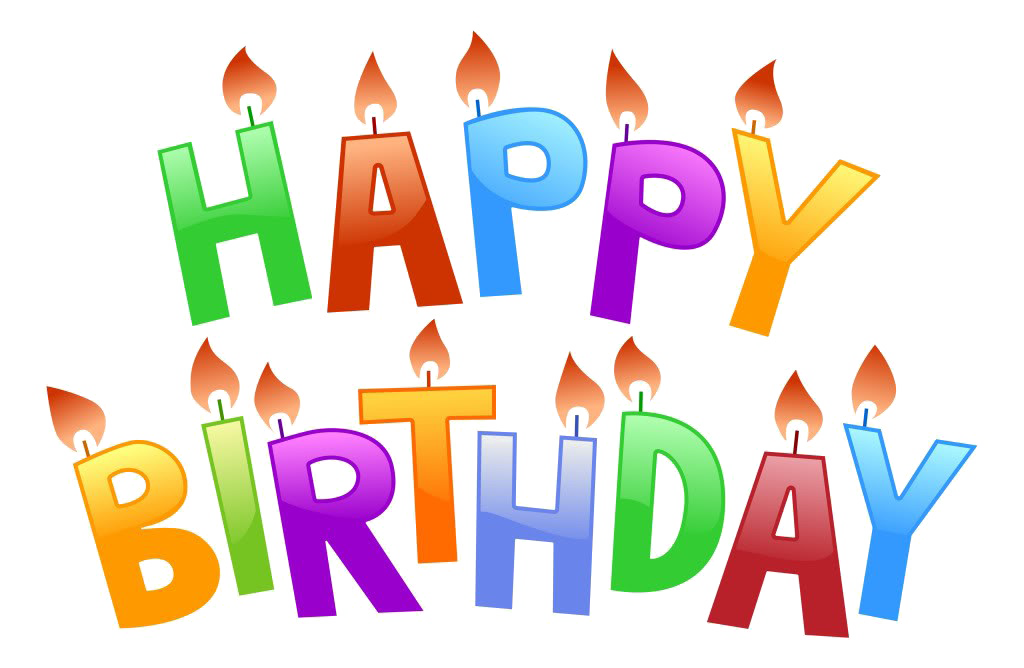Colorful Happy Birthday PNG Pic