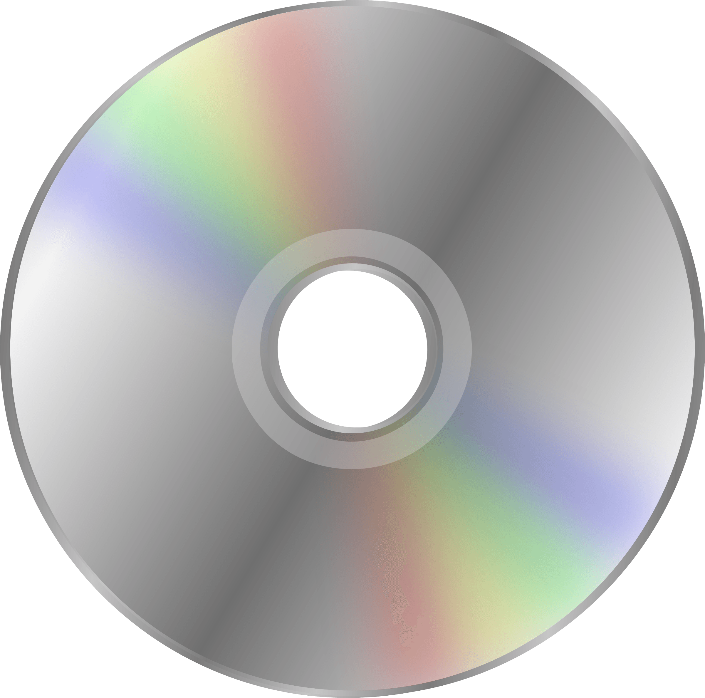 Imagem transparente de disco compacto