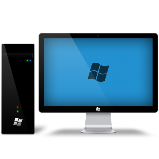 Computer Desktop PC PNG Background Image
