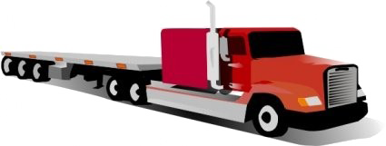 Container Truck Free PNG Image