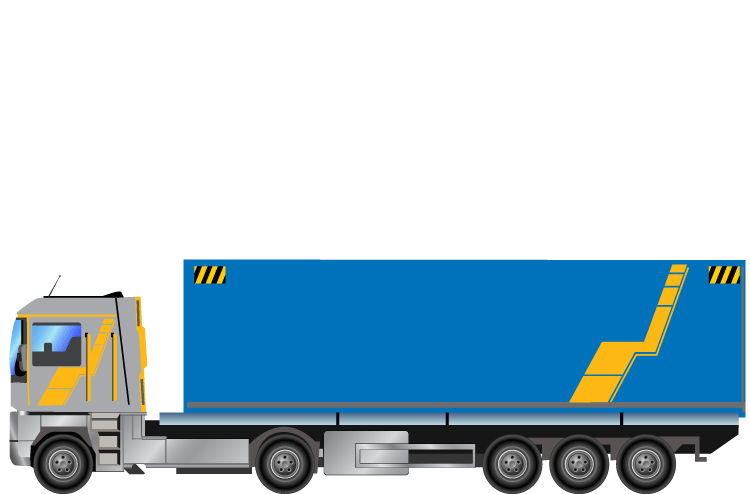 Container Truck PNG Download Image