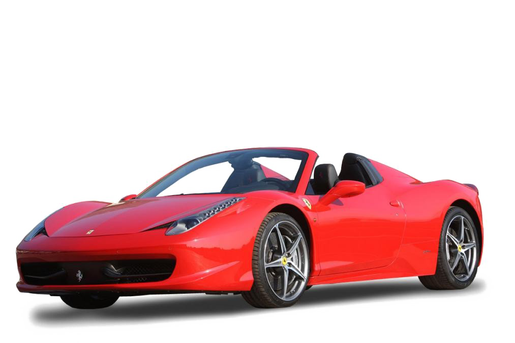 Convertible Ferrari Free PNG Image