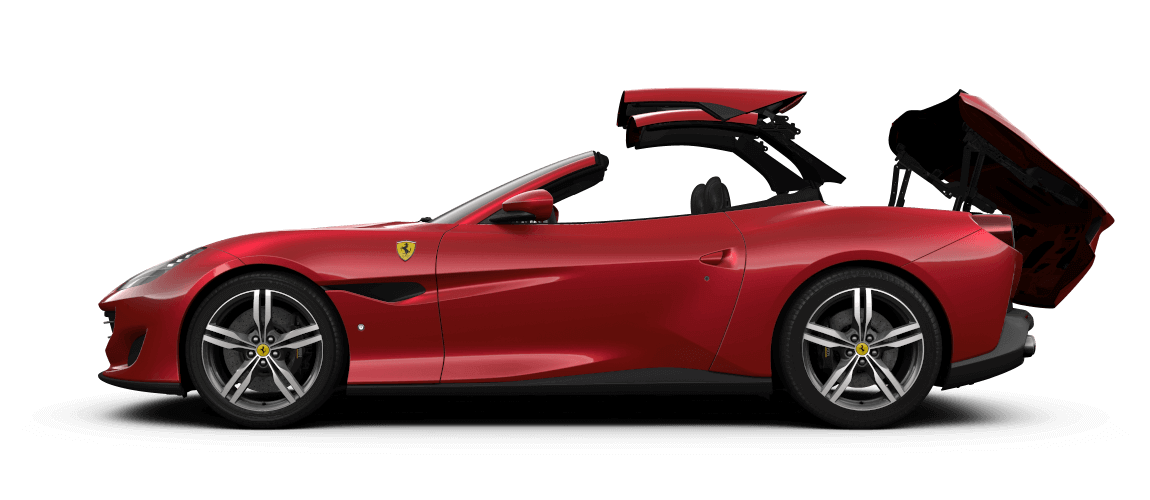 Convertible Ferrari PNG descargar imagen