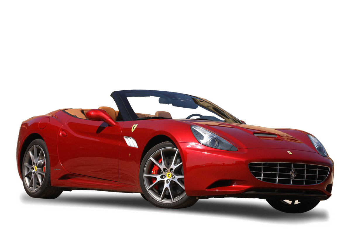Convertible Ferrari PNG Free Download