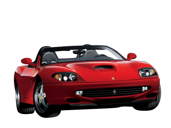 Convertible Ferrari PNG High-Quality Image
