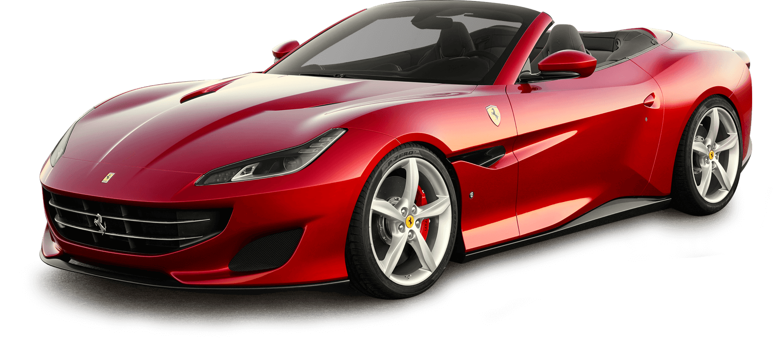 Convertible Ferrari PNG Transparent Image