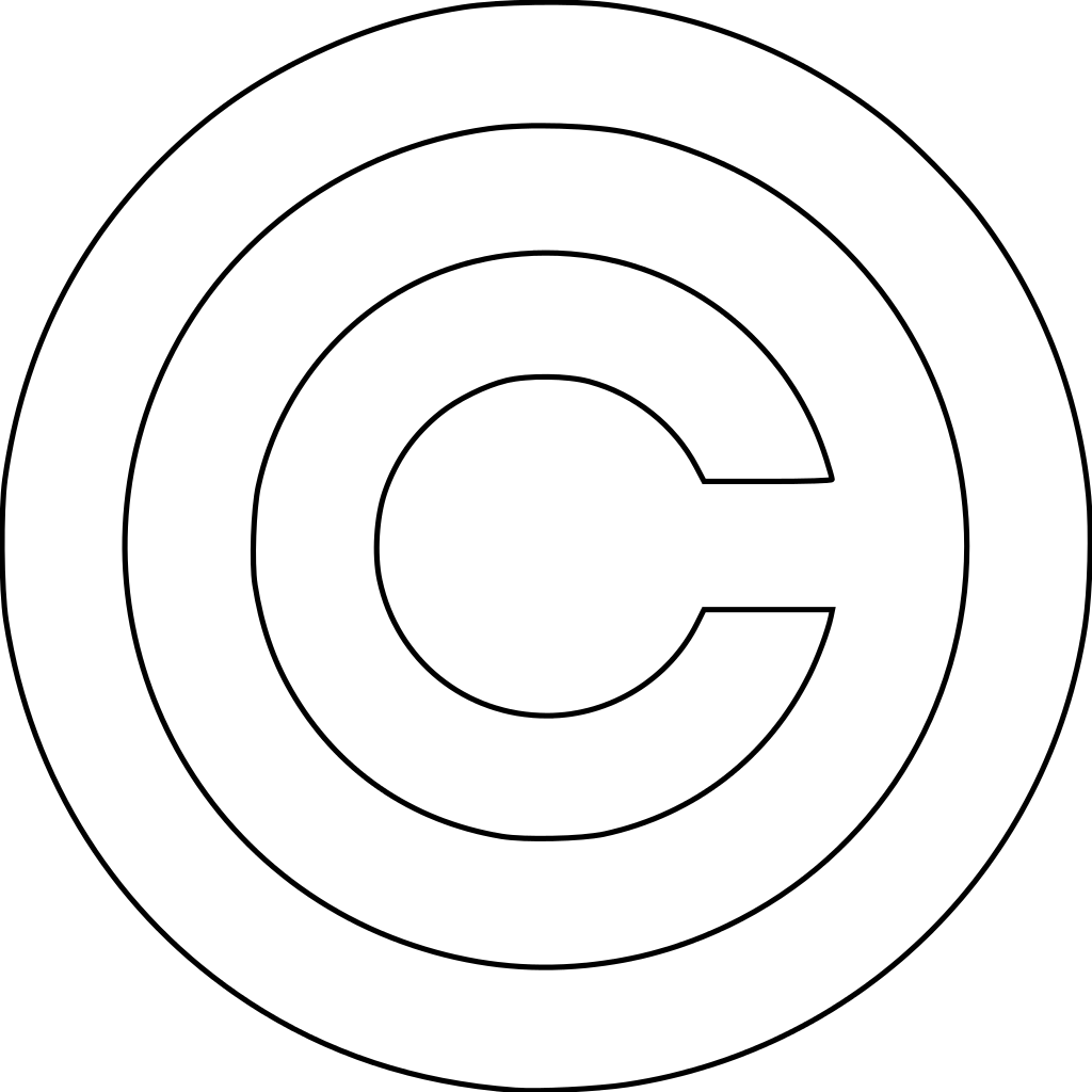 Simbol Hak Cipta Unduh Transparan PNG Gambar