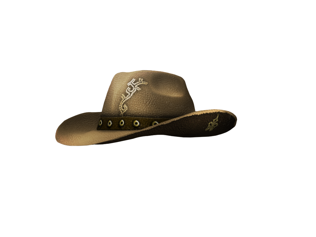 Chapéu de cowboy fundo transparente PNG