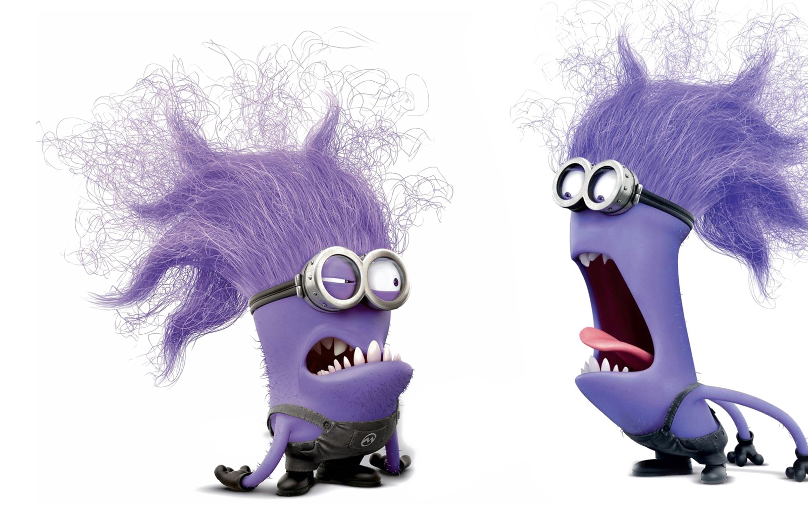 Crazy Minions PNG Image Background