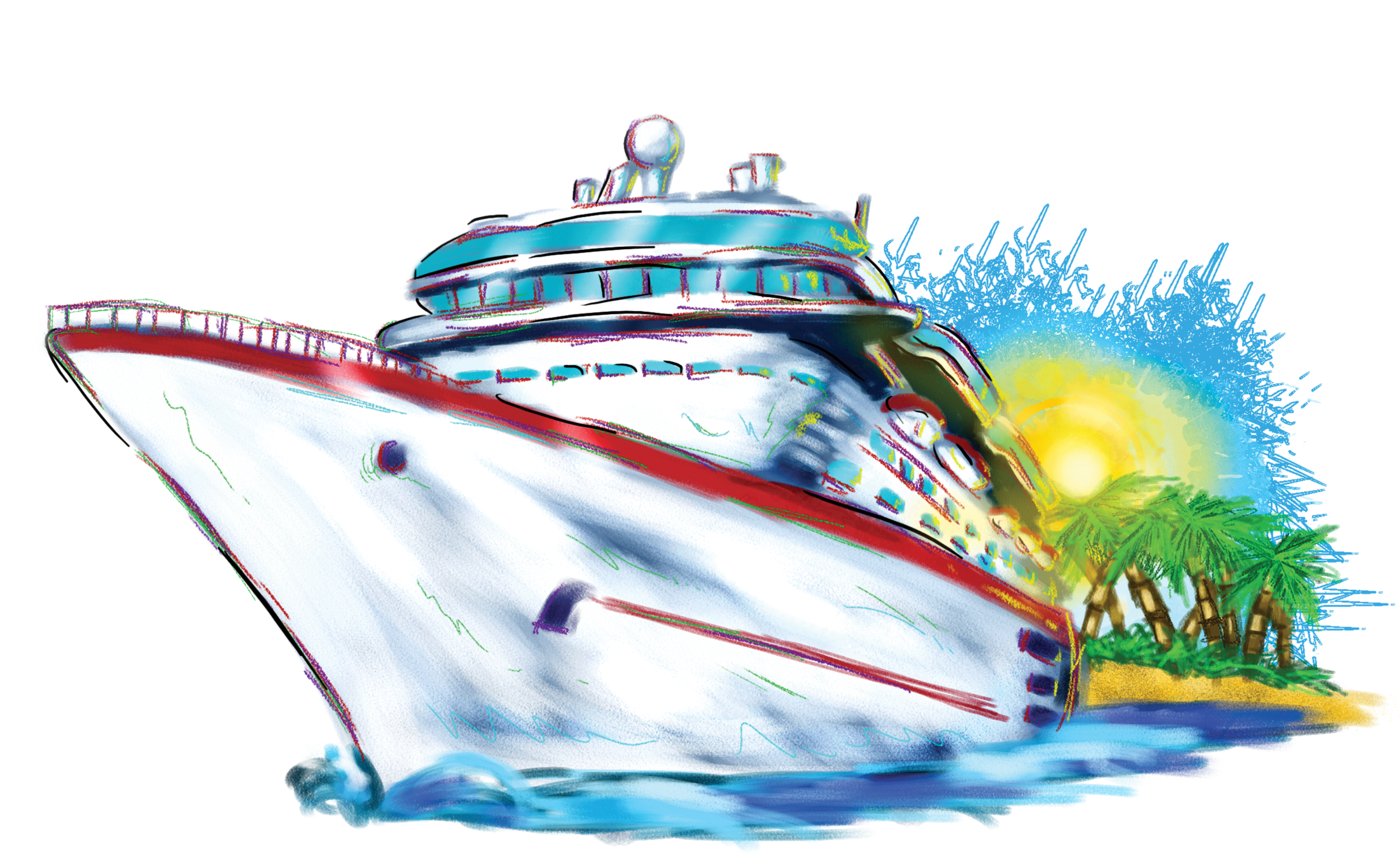 Cruise Ship Transparent Image