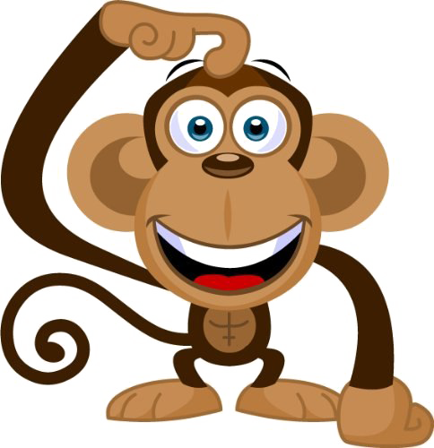 Cute Cartoon Monkey PNG Free Download | PNG Arts