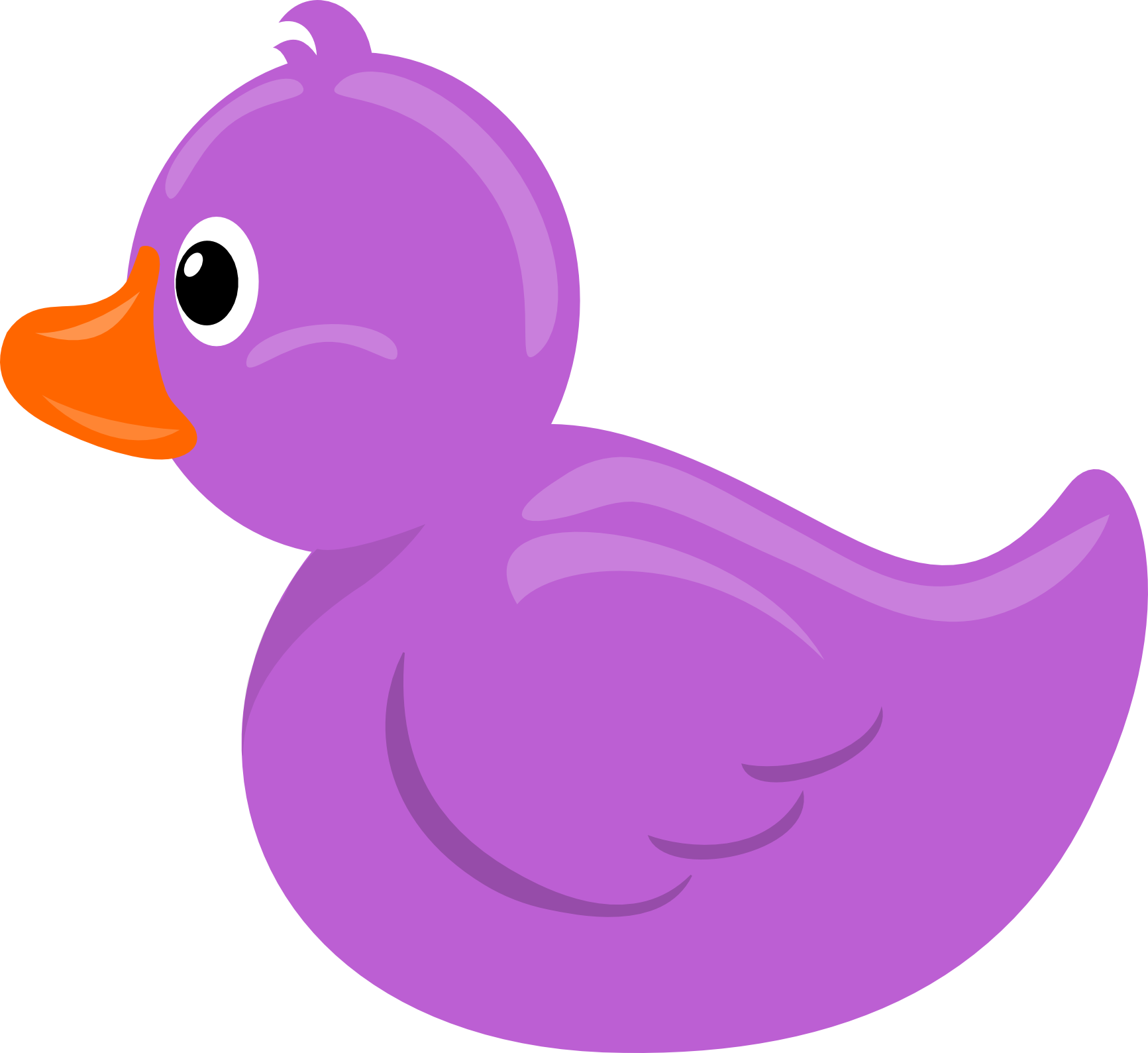 Cute Duck Free PNG Image