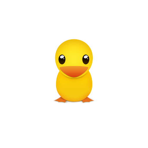 Cute Duck PNG Pic