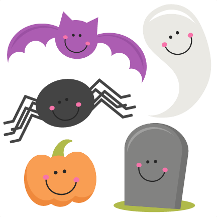 Cute Halloween PNG Background Image