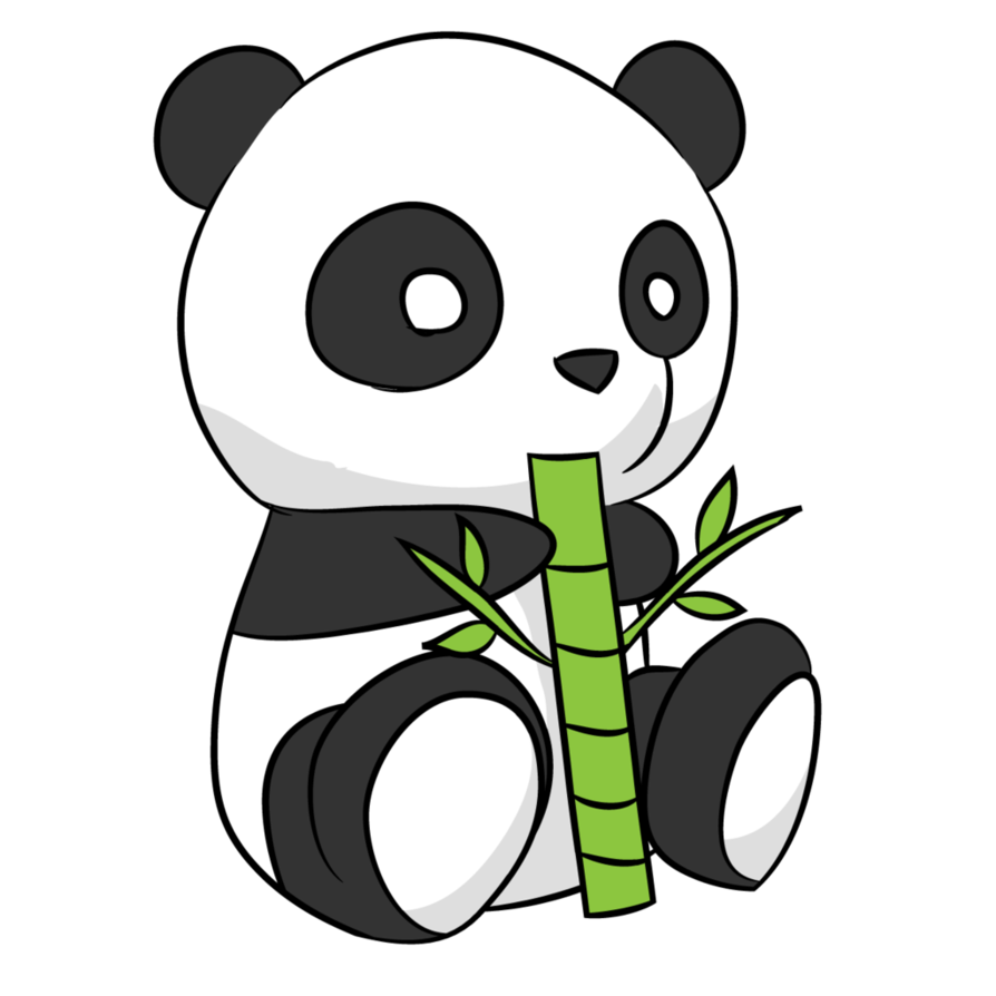Cute Panda PNG Download Grátis
