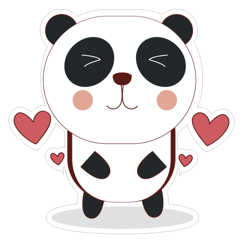 Cute Panda PNG High-Quality Image