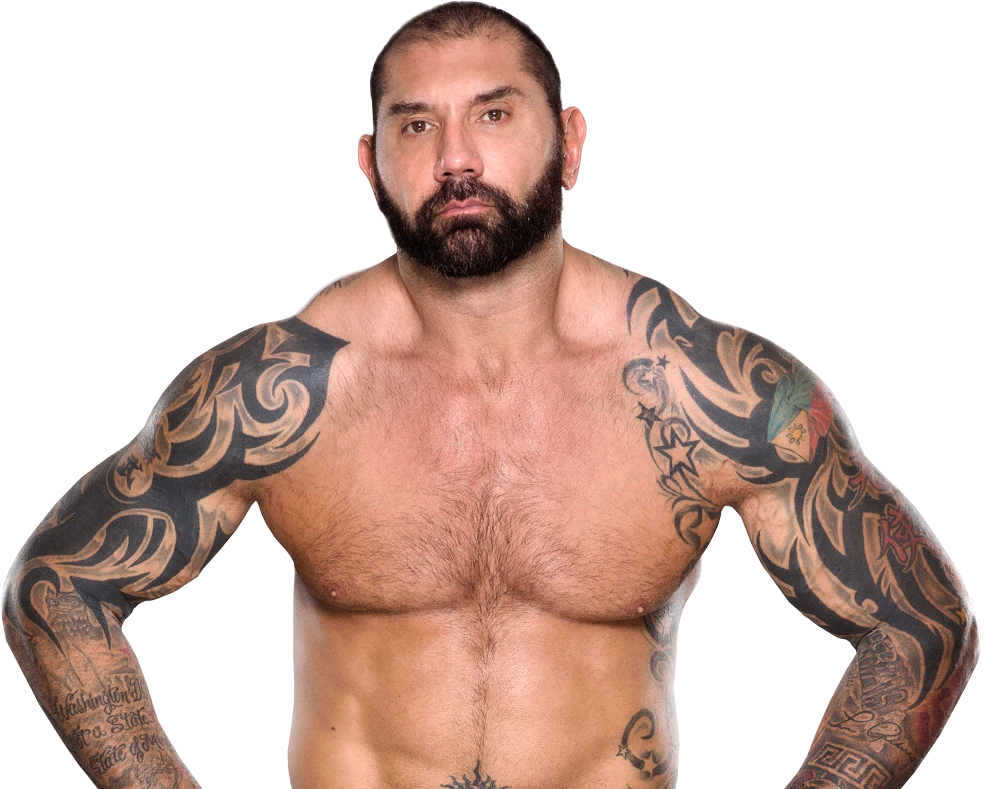 Dave Bautista PNG High-Quality Image