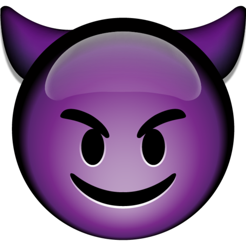 Дьявол лицо прозрачный фон PNG
