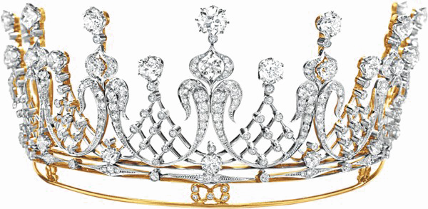Diamond Crown Gratis PNG Gambar
