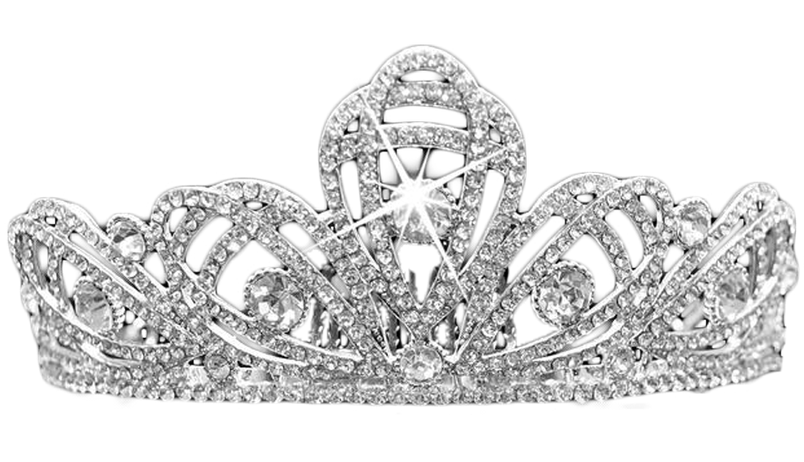 Imagem de fundo de PNG de coroa de diamante