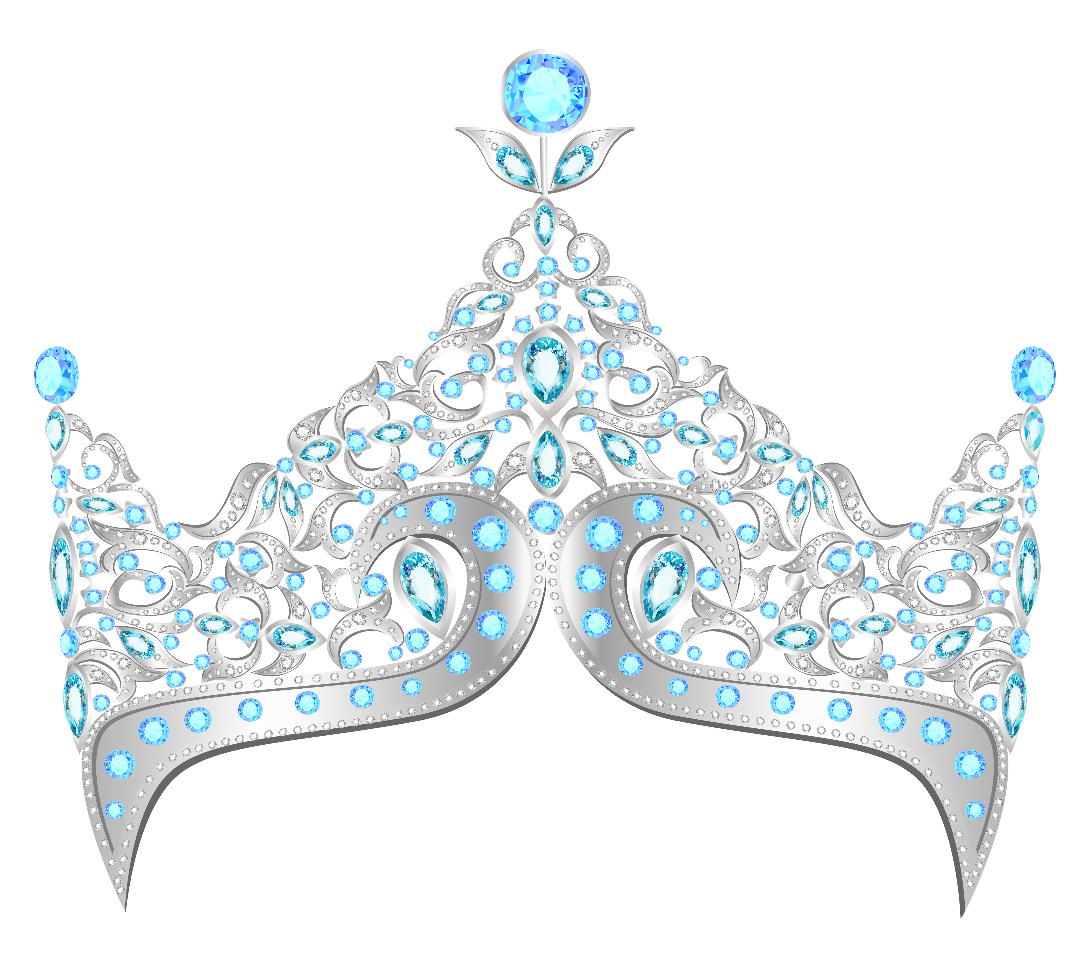 Diamond Crown PNG-Afbeelding
