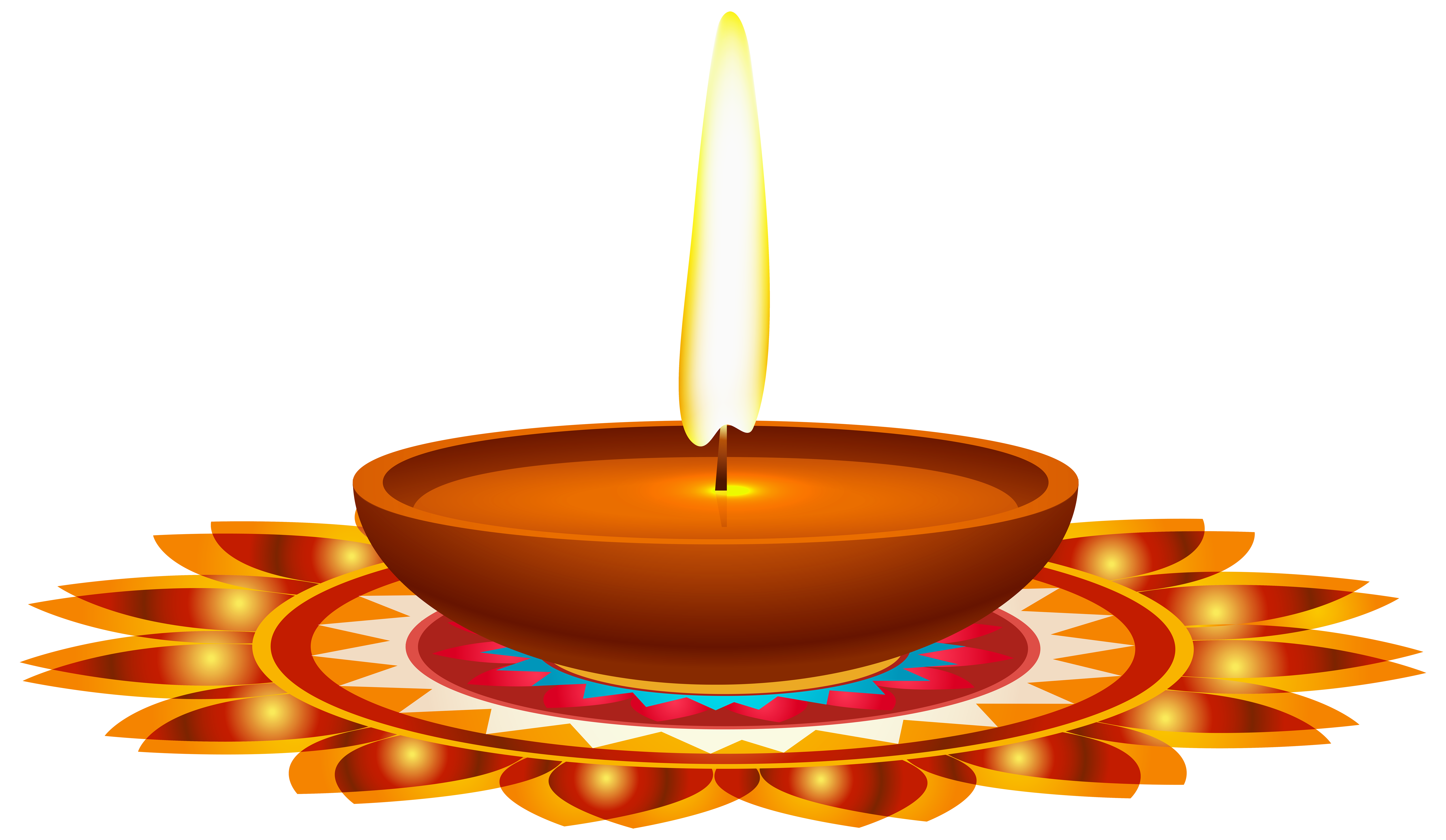 Premium Vector Happy Diwali Diya Oil Lamp Template Indian Deepavali ...