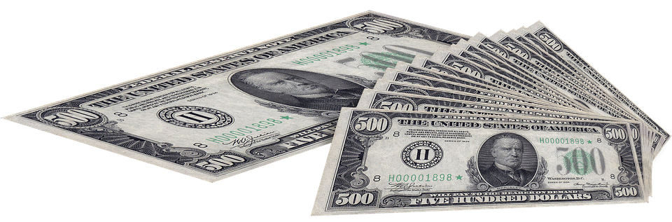 Dollar Banknotes PNG Immagine di alta qualità