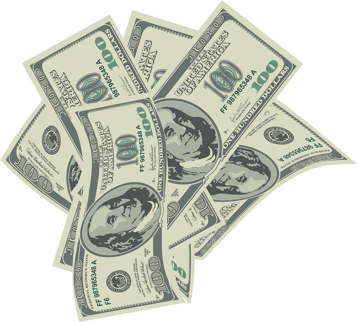 Dollar Money PNG High-Quality Image