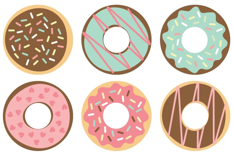 Imagem de alta qualidade de donut PNG
