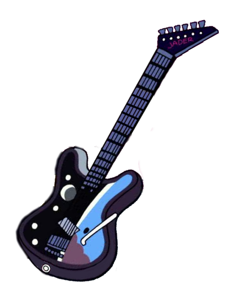 Electric Guitar PNG Background Image