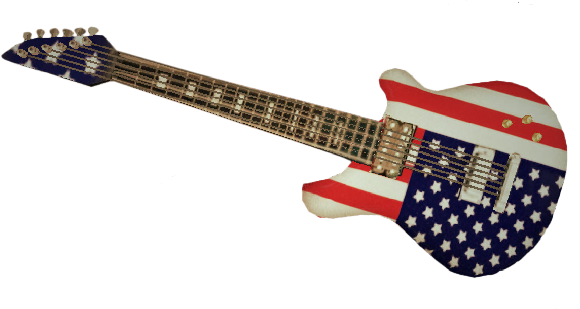 Imagem transparente da guitarra elétrica PNG