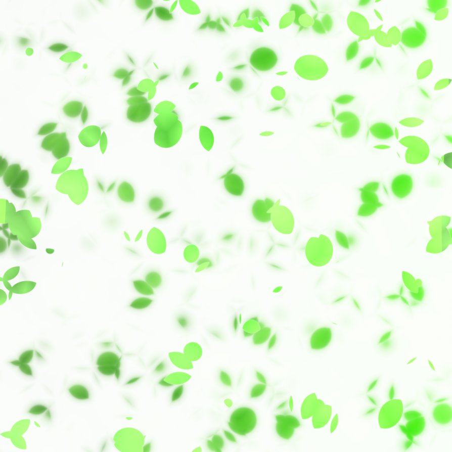 Falling Green Folhas PNG Download Imagem